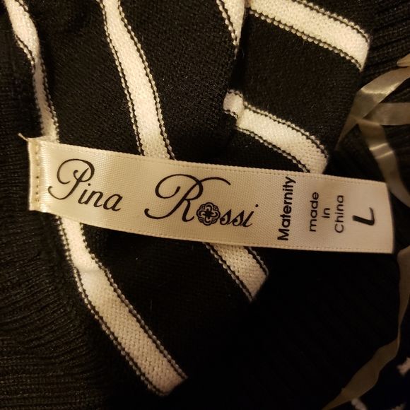 Pina Rossi maternity cowl neck sweater, Large - Picture 6 of 13